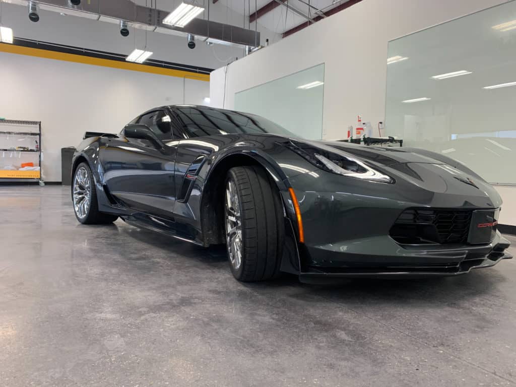 2019 Corvette Stingray Front Third