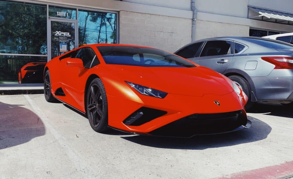 XPEL Houston Blog Huracan Gets Protected With XPEL