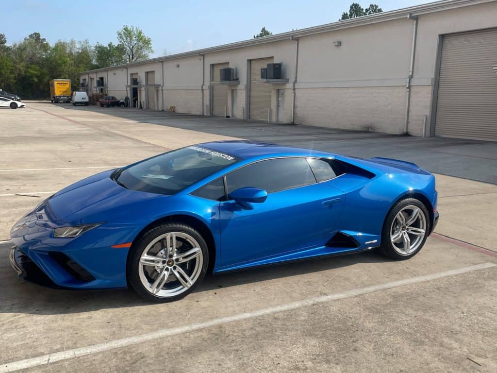 2021 Lamborghini Huracan XPEL PRIME XR PLUS auto tint