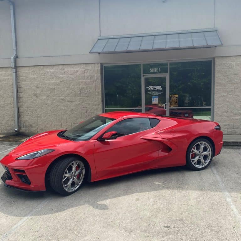 2021 Corvette C8 Ultimate plus full front paint protection and fusion ceramic coating
