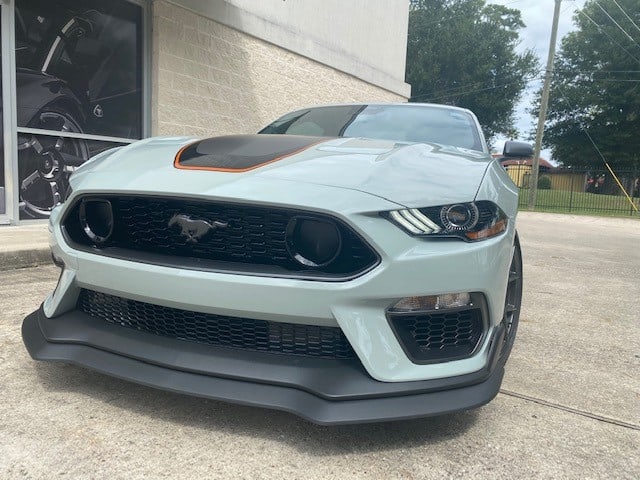 2021 ford mustang mach 1 full front ultimate plus ppf