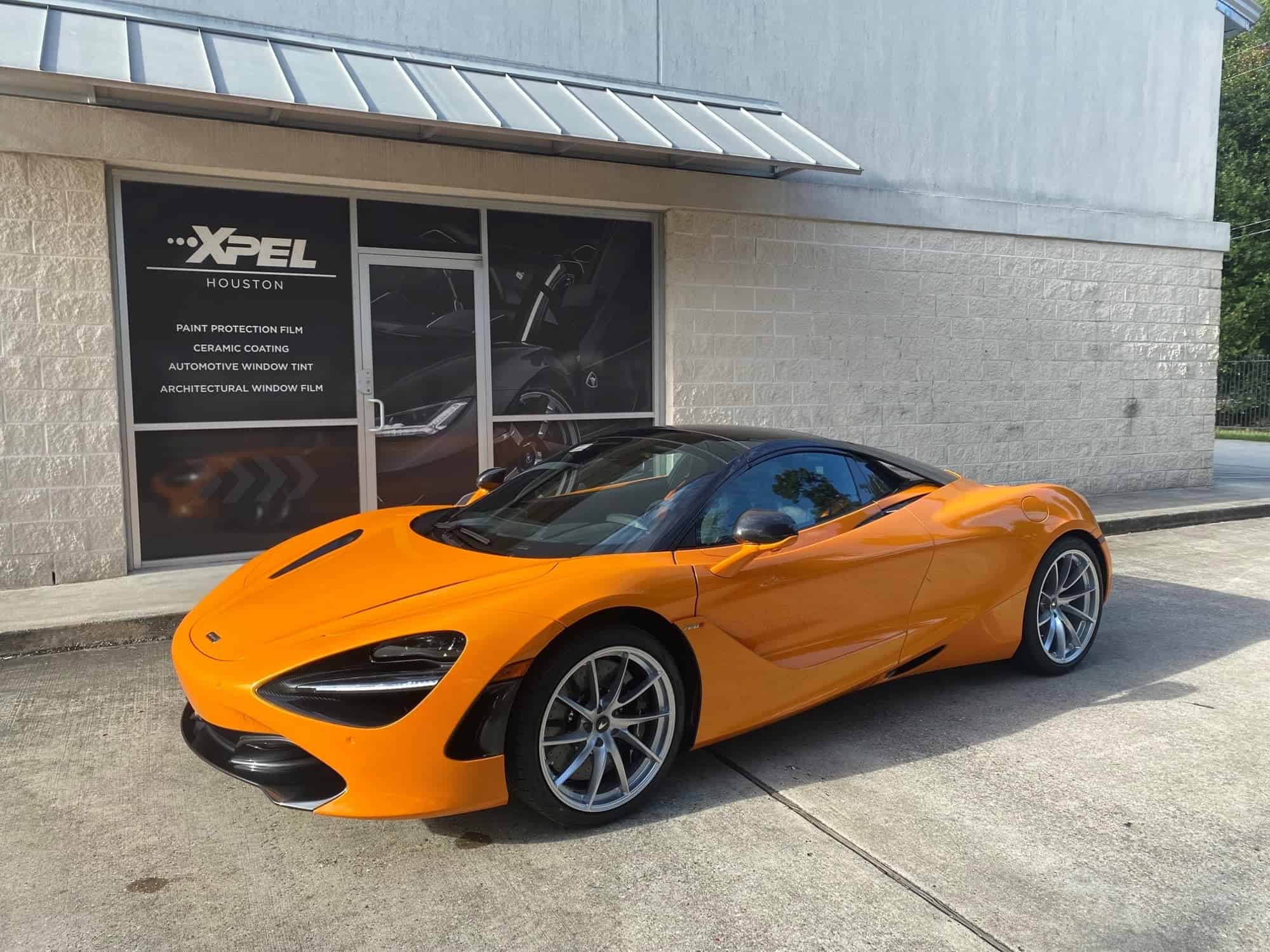 XPEL Houston Blog 2021 McLaren 720S XPEL Paint Protection Film