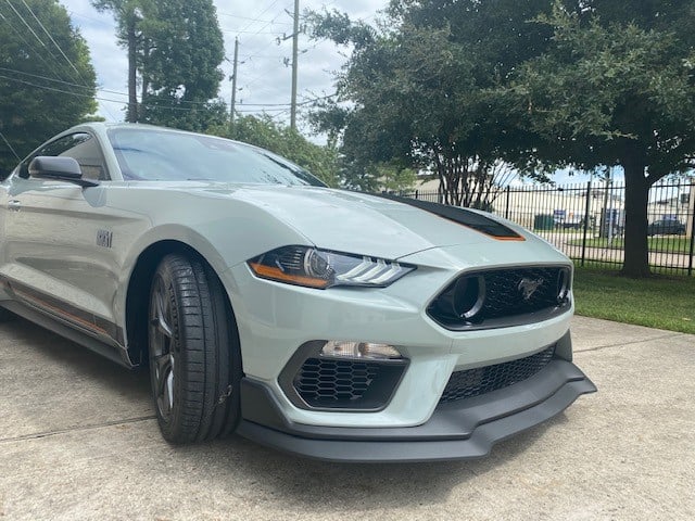 2021 ford mustang mach 1 full front ultimate plus ppf