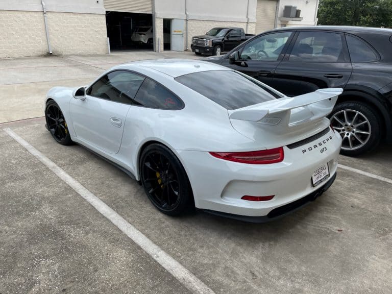 Porsche 911 gt3 Fusion plus ceramic coating