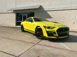 grabber yellow 2021 shelby gt500 full ultimate plus ppf fusion plus ceramic coating and prime xr plus black