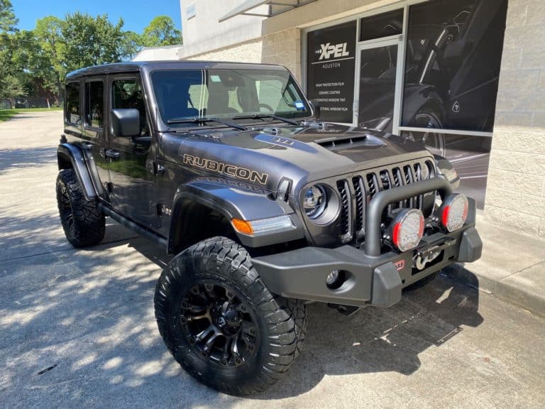 2021 Jeep Wrangler Rubicon 392 full front ultimate plus paint protection pff and fusion plus ceramic coating