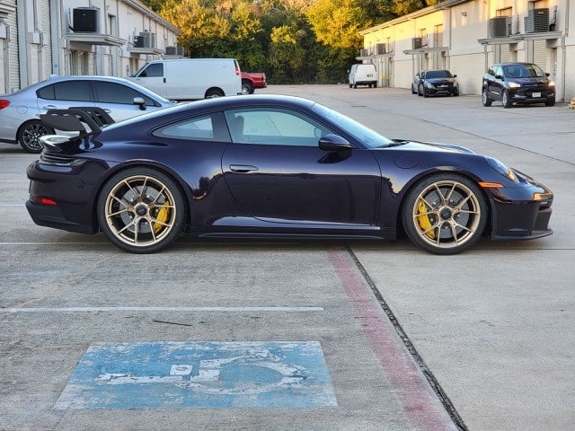 dark purple 2022 Porsche 911 GT3 full front ultimate plus ppf and prime xr plus window tint