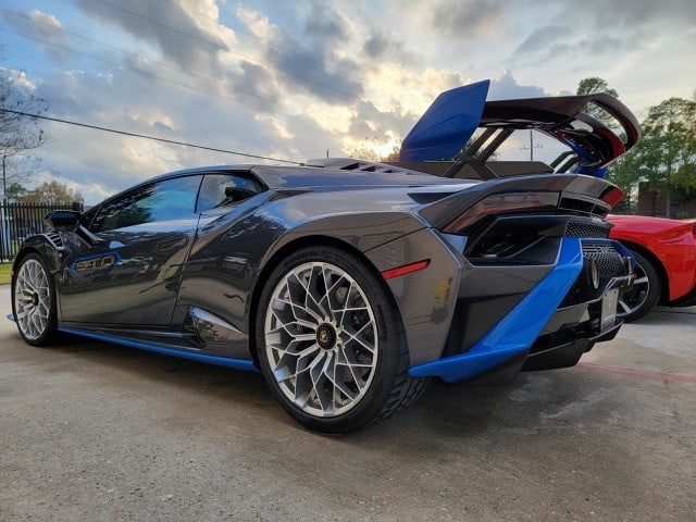 lamborghini huracan STO full ultimate plus ppf and prime xr plus window tint