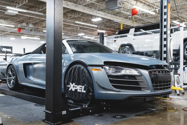 2012 Audi R8 GT Spyder protected XPEL ultimate plus ppf